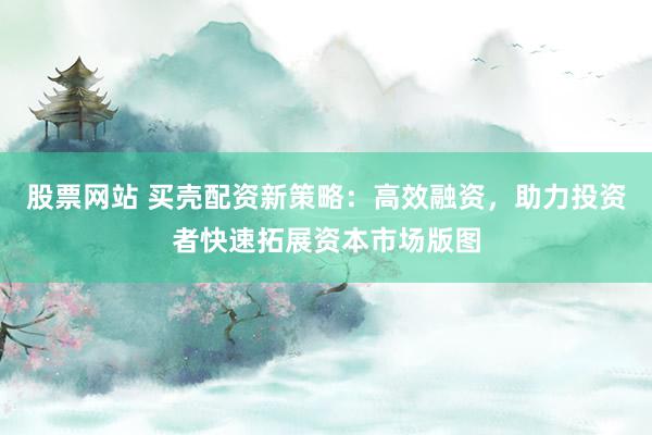 股票网站 买壳配资新策略：高效融资，助力投资者快速拓展资本市场版图